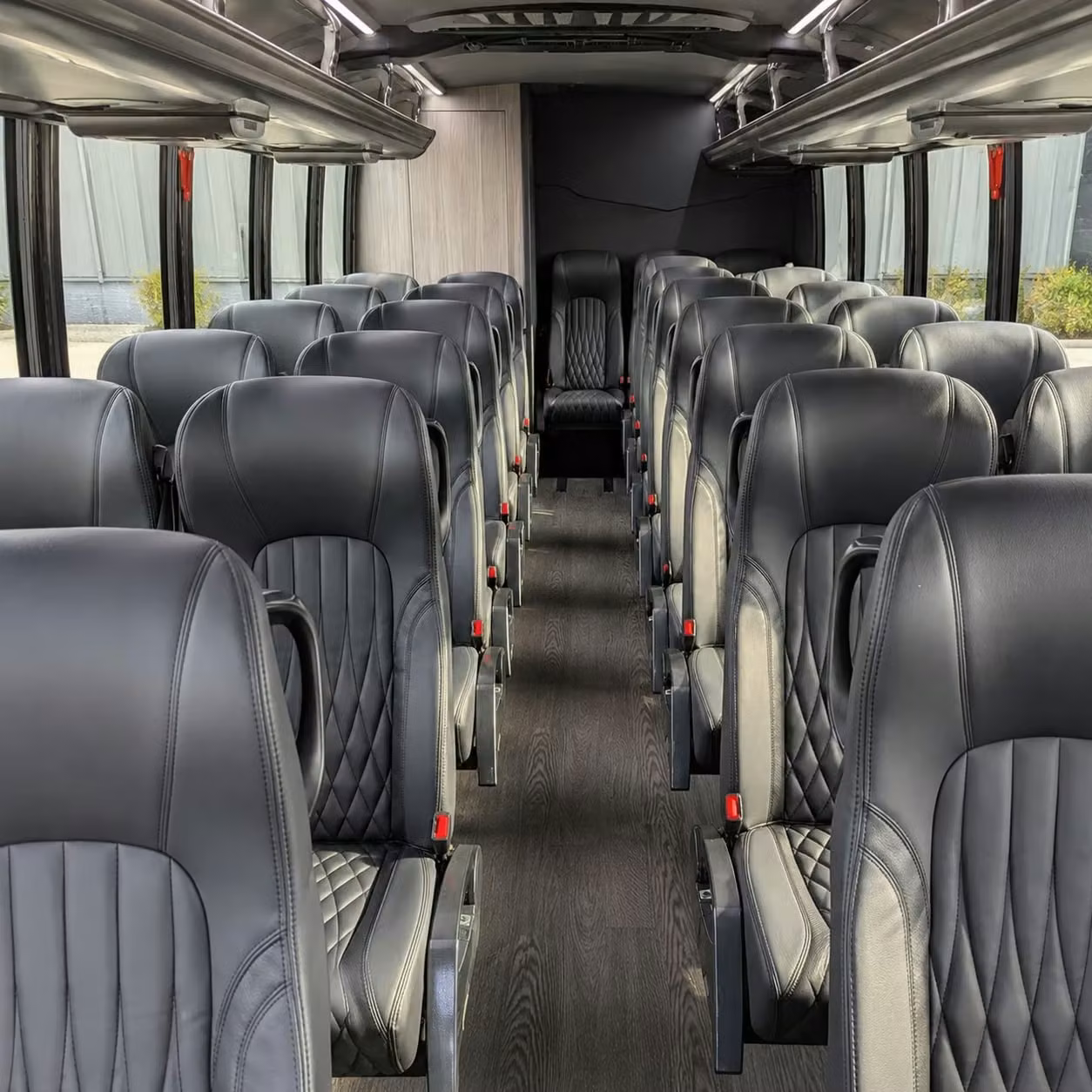 28 passenger minibus inside