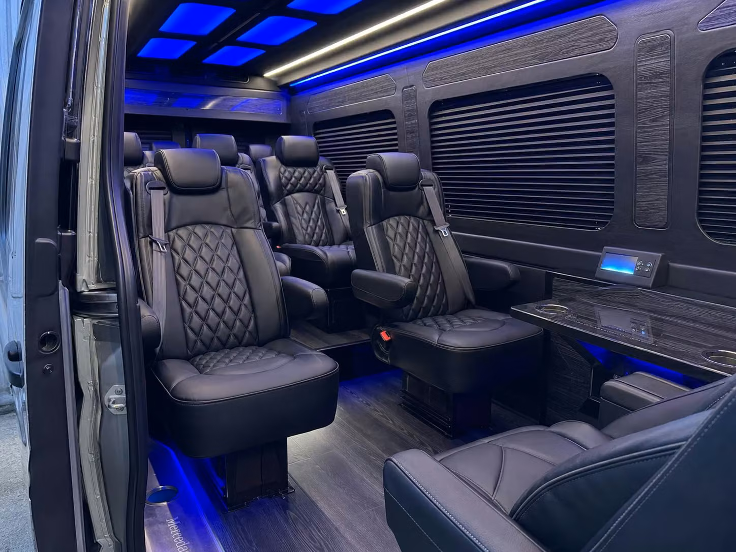 sprinter van transportation for groups and events across jackson